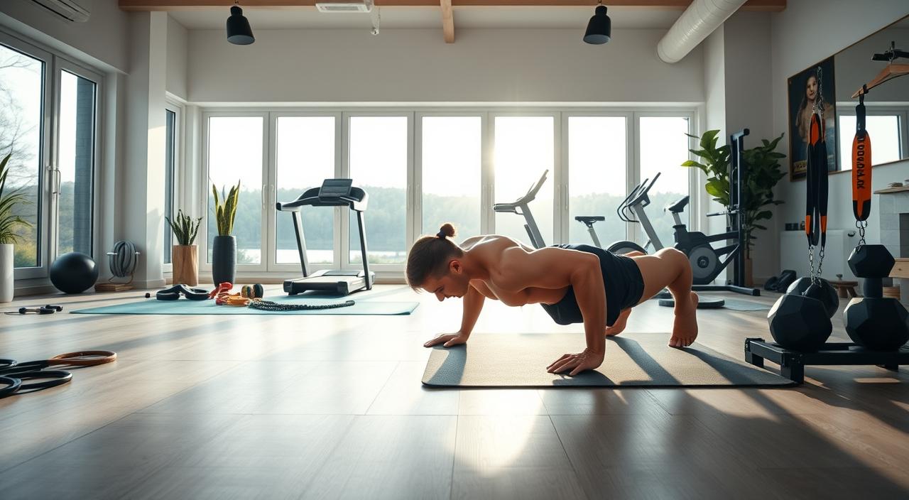 exercícios em casa