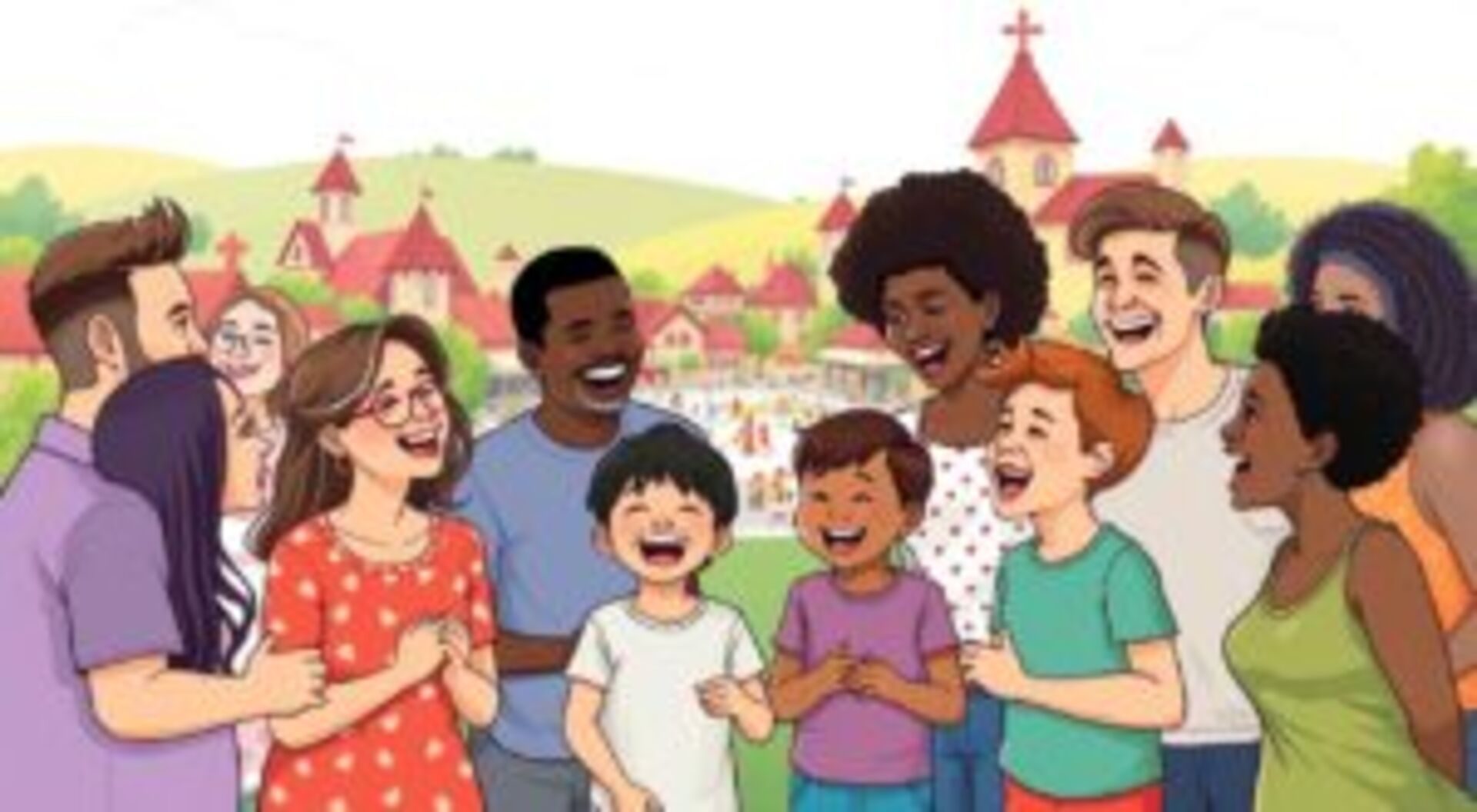 humor saudável e sem ofensa